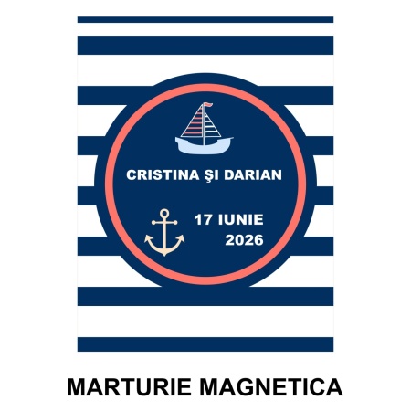 Magnet cu Plic Poveste Mare Albastra - Img 2