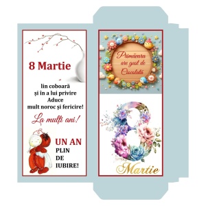 8 Martie - Cutie Ciocolata Mod 36