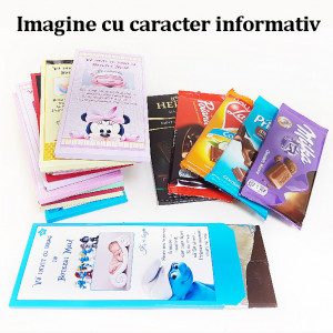 Invitatie Botez Cutie de Ciocolata Dalmatian 4 - Img 2