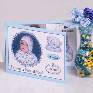 Invitatie Botez Dubla Me to you