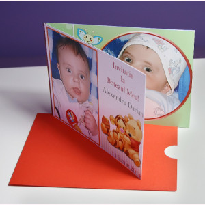 Invitatie Botez Dubla Winnie The Pooh
