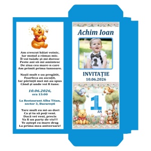 Invitatie Mot Ciocolata B5
