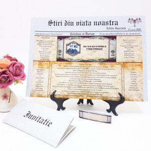 Invitatie Nunta BBS1 Ziarul Caragiale - Img 2