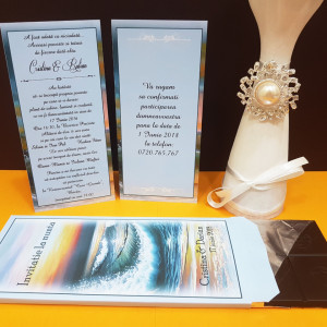 Invitatie Nunta Ciocolata Mare Albastra - Img 3