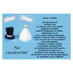 Invitatie Nunta Magnetica MG3