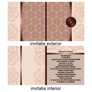 Invitatie Nunta Patrata INPT2 - Img 2