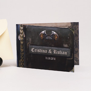 Invitatie Nunta Steampunk