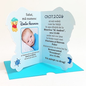 Invitatii Botez Contur Winnie 9 - Img 3