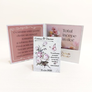 Magnet cu Plic Poveste Vintage Wedding - Img 4