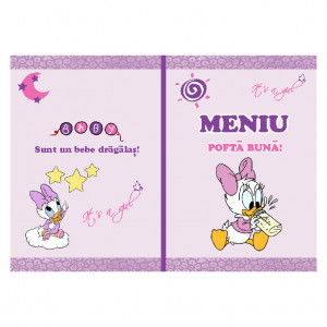 Meniu Botez Simplu Fetite Daisy - Img 2