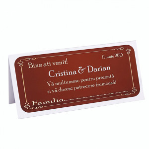Plic Nunta Chocolate - Img 2