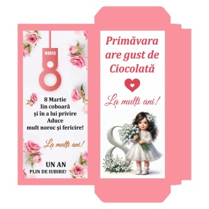 8 Martie - Cutie Ciocolata Mod 35