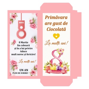 8 Martie - Cutie Ciocolata Mod 40