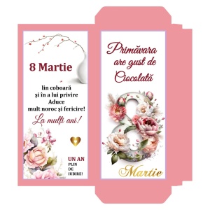 8 Martie - Cutie Ciocolata Mod 45