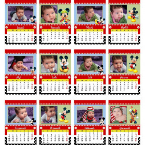 Calendar de perete Gold-MOD 1 - Img 2