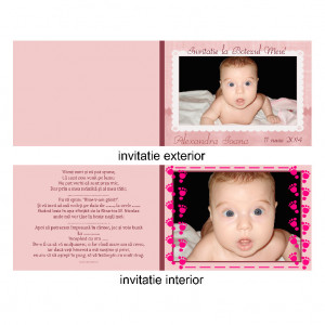 Invitatie Botez Dubla Picioruse