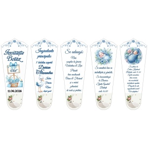 Invitatie Botez Evantai IEVBF1
