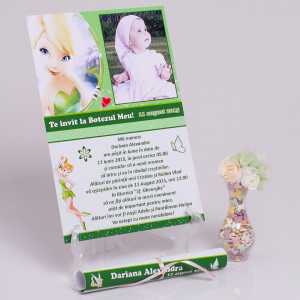 Invitatie Botez Papirus Tinkerbell 2 - Img 2