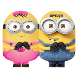 Invitatie Gemeni 2 Minioni