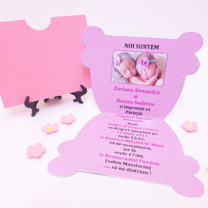 Invitatie Gemeni Contur Dalmatian 2 - Img 2