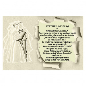 Invitatie Nunta cu Capsa CC56 - Img 2