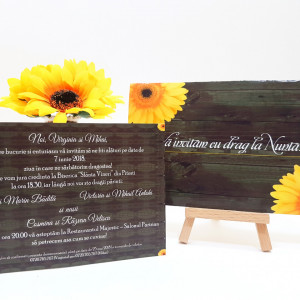 Invitatie Nunta PRO Floarea Soarelui - Img 3