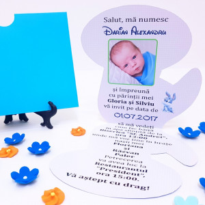 Invitatii Botez Contur Bugs Bunny - Img 4