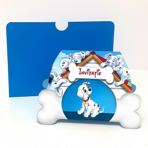 Invitatii Botez Contur Dalmatian 2
