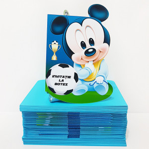 Invitatii Botez Contur Mickey Mouse 14 - Img 5