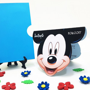 Invitatii Botez Contur Mickey Mouse 2 - Img 2
