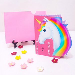 Invitatii Botez Contur Unicorn 2 - Img 3