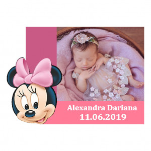 Magnet Contur Minnie Mouse 14