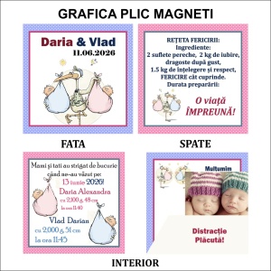 Magnet cu Plic Poveste G8