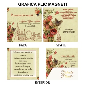 Magnet cu Plic Poveste Londra