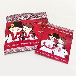 Magnet cu Plic Poveste Traditional Romanesc