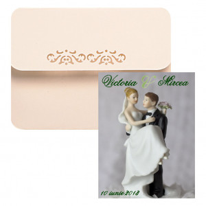 Marturie Nunta Magnet Dreptunghi DR169 - Img 2