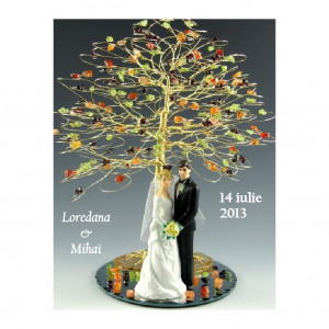 Marturie Nunta Magnet Dreptunghi DR236