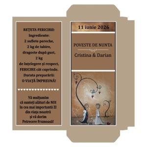 Marturii Nunta Ciocolata Gothic