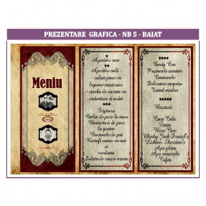Meniu 2 in 1 Nunta-Botez NB5 - Img 3