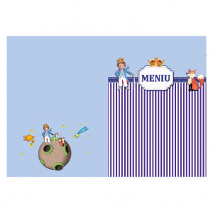 Meniu Botez Simplu Micul Print