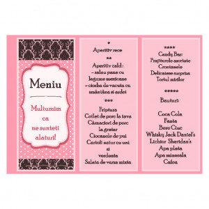 Meniu Nunta MN27 - Img 2