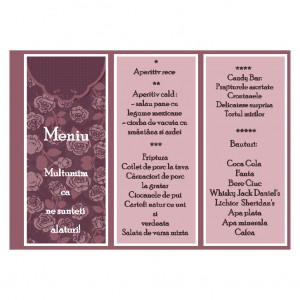 Meniu Nunta MN32 - Img 2