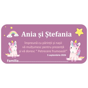 Plic de Bani Botez Gemeni FF41
