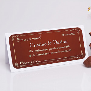 Plic Nunta Chocolate - Img 3