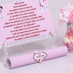 Invitatie Botez Papirus Dalmatian 1 - Img 3