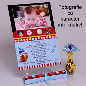 Invitatie Botez Papirus Print 1 - Img 2