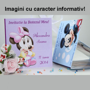 Invitatie Botez Patrata Rosetta - Img 4