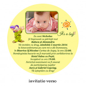 Invitatie Botez Rotunda Pitici - Img 2