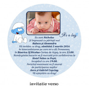 Invitatie Botez Rotunda Strumf 2 - Img 2