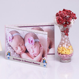 Invitatie Gemeni Dubla 2-Strumfite - Img 3